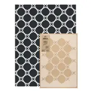 MOROCCAN reusable PLASTIC Wall STENCIL Template 25.6"x37.4" Allover ZAGHURA