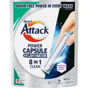 Biozet Attack Power Capsule Eliminator 8-In-1 Clean 30 pack
