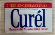 Curel Phone Card Promotional The Curel Pre-paid Calling Card VTG 1995 NEW