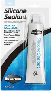 Seachem Silicone Sealant/Adhesive Clear 85g (SC3127)