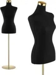 Female Mannequin Torso Display Stand Manikin Dress Form Dressmakers Sewing Fashi