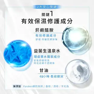 【理膚寶水】敏感肌雙星組★多容安超極效舒敏眼霜 20ml+多容安舒緩濕潤乳液40ml D(眼霜/安心乳液)