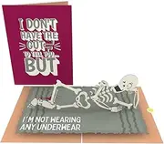 Unhinged 3D Pop-Up Funny Anniversary Card Valentine's Day Cards for Wife Husband Boyfriend Girlfriend Love Card Romantic Card Funny Cards Cheeky Joke Card, Surprise Card