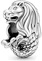 Pandora 925 Sterling Silver Pendant Diy Mmingyu New Singapore Merlion Charm Charm Bead fit Original Charm Bracelet for Jewelry Making gift