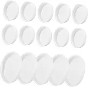 DOITOOL 1set End Caps for Cardboard Mailing Tubes Caps for Paper Tube Protection for Secure Shipping and Storage 50pcs