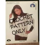 New Plymouth Yarn Design Studio FN78 Imperiale Mohair Crochet Cape Pattern