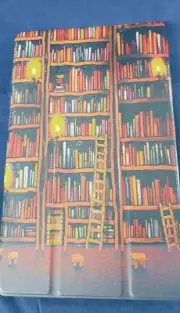 HUASIRU Painting Case for Fire HD 10, Library- Mulitcolor- (11811-11817)
