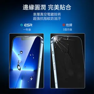 ESR億色 iPhone 13 Pro Max 高清鋼化玻璃膜 防塵聽筒款-3片裝