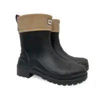 在飛比找蝦皮購物優惠-DI JAN 短筒登山雨鞋『英式奶茶』2W-MK 雨靴.雨天