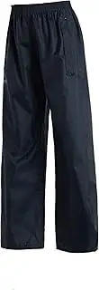 [REGATTA] Great Outdoors Unisex Stormbreak Waterproof Over Trousers (UK Size: 13 Years) (Navy)