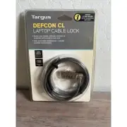 Targus Defcon Laptop Cable Lock- New in Unopened Package