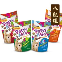 在飛比找PChome24h購物優惠-【八包組】喜躍Party Mix貓零食香酥餅單包60g