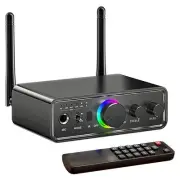 4X(Bluetooth 5.3 Transmitter Receiver 2-In-1 Audio Adapter for1308