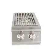 Blaze BUILT-IN LTE double side burner w/ lights in LIQUID PROPANE - LP