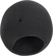Abaodam Sponge Microphone Protector Windscreen for Microphone Noise Reduction Ktv Singing Accessory Dust and Saliva Shield Compatible Mic Cover