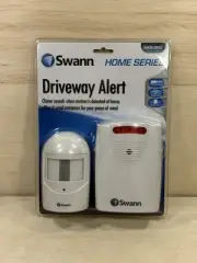 Swann Motion Sensor Driveway Alert Kit Wireless 200ft Range 10 Minute Set Up NEW