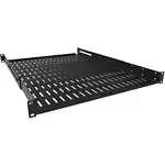 HAMMOND MFG ADSV1825BK Adjustable Depth Shelf 14-Gauge Steel Black (1.75 I...
