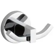 Delta IAO20536 Ribbon Double Robe Hook - Chrome
