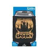 Happy Halloween Eat Dink And Be Spooky Funny stubbie holders Stubby Holder