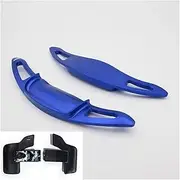 Car Steering Wheel Shift Paddles for Camry SE GR WS C&orolla RAV4 XSE Hybrid Crown Avalon Car Steering Wheel Paddle Shift Extend Quick Shifters DSG Sticker HTEOPOEKFR(Blue)