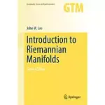 INTRODUCTION TO RIEMANNIAN MANIFOLDS