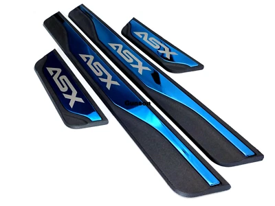 For Mitsubishi ASX Accessories Door Sill Protector Scuff Cover Guard Sticker2025 (for: Mitsubishi)