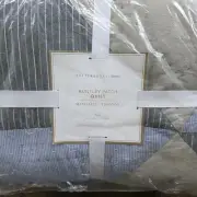 New Pottery Barn Teen Huntley Patch TWIN Quilt Blue Twin XL Dorm Cotton