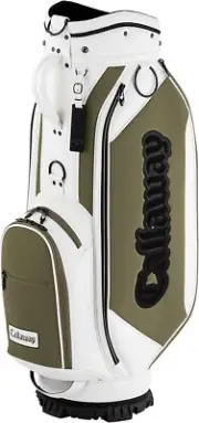 Callaway Golf Men's Caddy Bag CRT SPL-I 25 JM 9.5 x 47 inch 3.6kg White Khaki