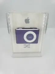 PURPLE Apple iPod shuffle 2nd GEN Clip On A1204 (1 GB) New Factory Sealed