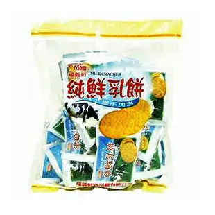 福義軒-紅麴薄餅/純鮮乳餅/檸檬薄片/湘辣蘇打餅(5入360g)