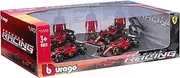 Burago 4 Models Car Die Cast Gift Pack Ferrari sf-23-1:43-18-36848