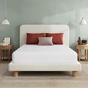 EGO 6 Inch Twin Mattress - Green Tea Memory Foam, Cooling Gel, Fiberglass-Free, CertiPUR-US Certified, for Kids, Bunk Beds, Trundle & Daybeds
