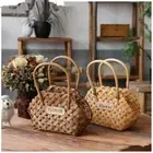 Basket DIY Wicker Baskets Storage Basket Flower Baskets Flowers Bamboo Basket