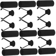 [PACKOVE] 10pcs Metal Shoe Lace End Caps High Strength Durable Cord Locks for Hoodie Strings Drawstring Ends and More Lightweight Stylish Design for Versatile Use