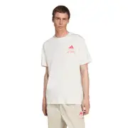 Mercedes AMG Petronas adidas F1 Miami GP T-Shirt - Cream
