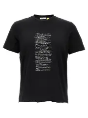 [Moncler Genius] Moncler Genius-Alone T Shirt Nero-Donna S Black