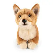 Living Nature 21cm Dorgi Soft Dog Animal Plush Stuffed Toy Puppy Doll Kids 0m+