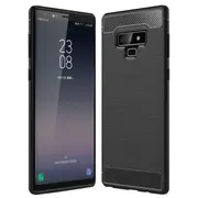 For Samsung Galaxy Note 9 Case, Rugged Shockproof Heavy Duty Snti Slip Protective Case Cover (Black)