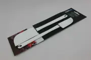 2 Flexible Spatulas Scrapers Baking Cooking Mixing Chef Aid Kitchen Utensil Tool