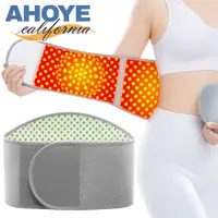 在飛比找PChome24h購物優惠-【Ahoye】天然艾草發熱敷護腰 (親膚發熱29000小時+