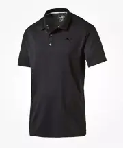 NWOT Puma Golf Men's Essential Pounce Polo Black S M L XL 2XL XXL MSRP $55
