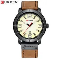 在飛比找蝦皮購物優惠-CURREN品牌 8327 石英 防水 大表盤 高級男士手錶