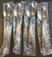 Lenox Key West TABLE SPOONS 18/8 Stainless Glossy Flatware Korea SET OF 4
