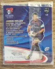 NRL The Footy Frames Tazo ~ Jarrod Mullen ~ Newcastle Knights ~ 31/64 FREE post
