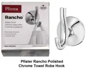 Pfister Rancho Polished Chrome Towel Robe Hook Wall Mount NEW