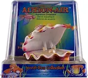 Penn Plax Aerating Action Ornament, Tropical Clam – Opens and Closes