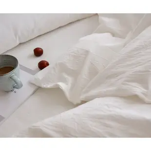 Jollic♡ 白色床包 純棉床包白色床包 飯店床包組 素面床包/素色床包 單人/雙人床包/加大床包 台灣尺寸單買床包