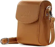 [MegaGear] Nikon Coolpix A1000, A900 Leather Camera Case with Strap - Light Brown