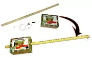 One-String Cigar Box Diddley Bow Kit - Great Gift for Handy Persons