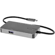 StarTech DKT30CHVPD2 USB-C Multiport Adapter, USB C to 4K HDMI or VGA, USB